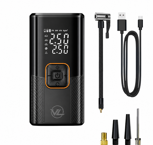 Victory Lap™ Smart Digital Tyre Inflator (Portable air compressor)