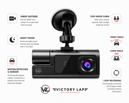 Victory Lap™ RoadEye Dashcam