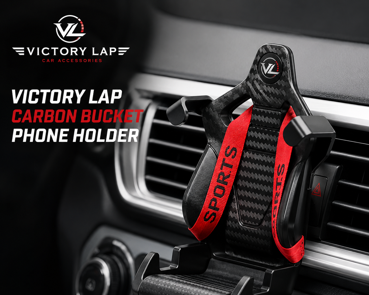 Victory Lap™ Carbon Bucket Phone Holder