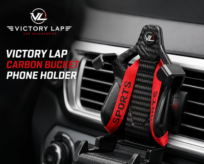 Victory Lap™ Carbon Bucket Phone Holder