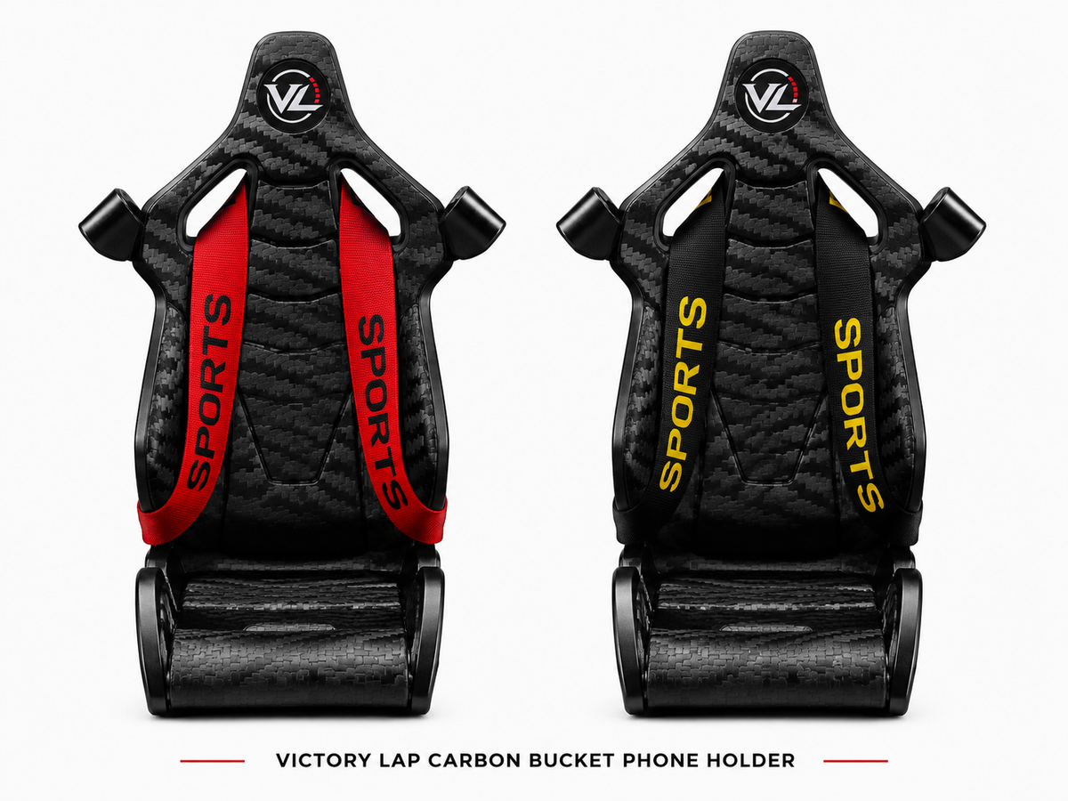 Victory Lap™ Carbon Bucket Phone Holder