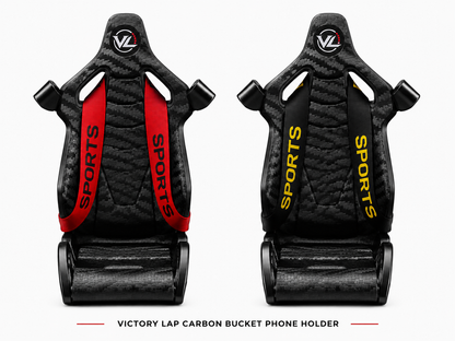 Victory Lap™ Carbon Bucket Phone Holder