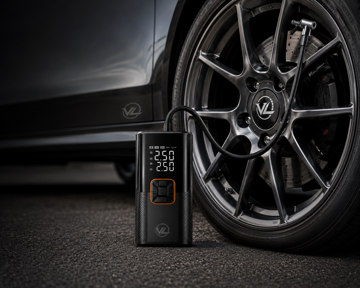 Victory Lap™ Smart Digital Tyre Inflator (Portable air compressor)